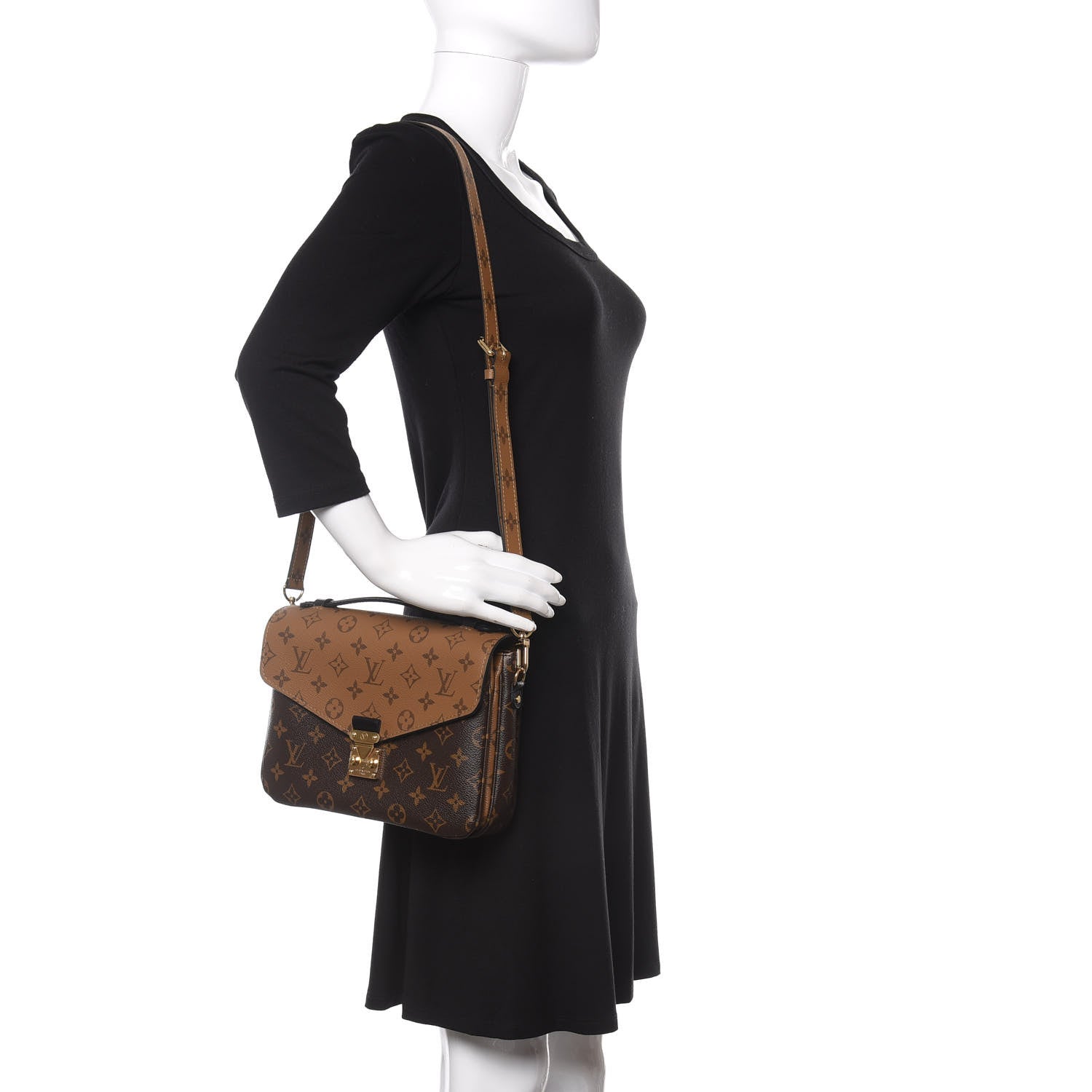Louis Vuitton Reverse Monogram Pochette Metis 2 of 10