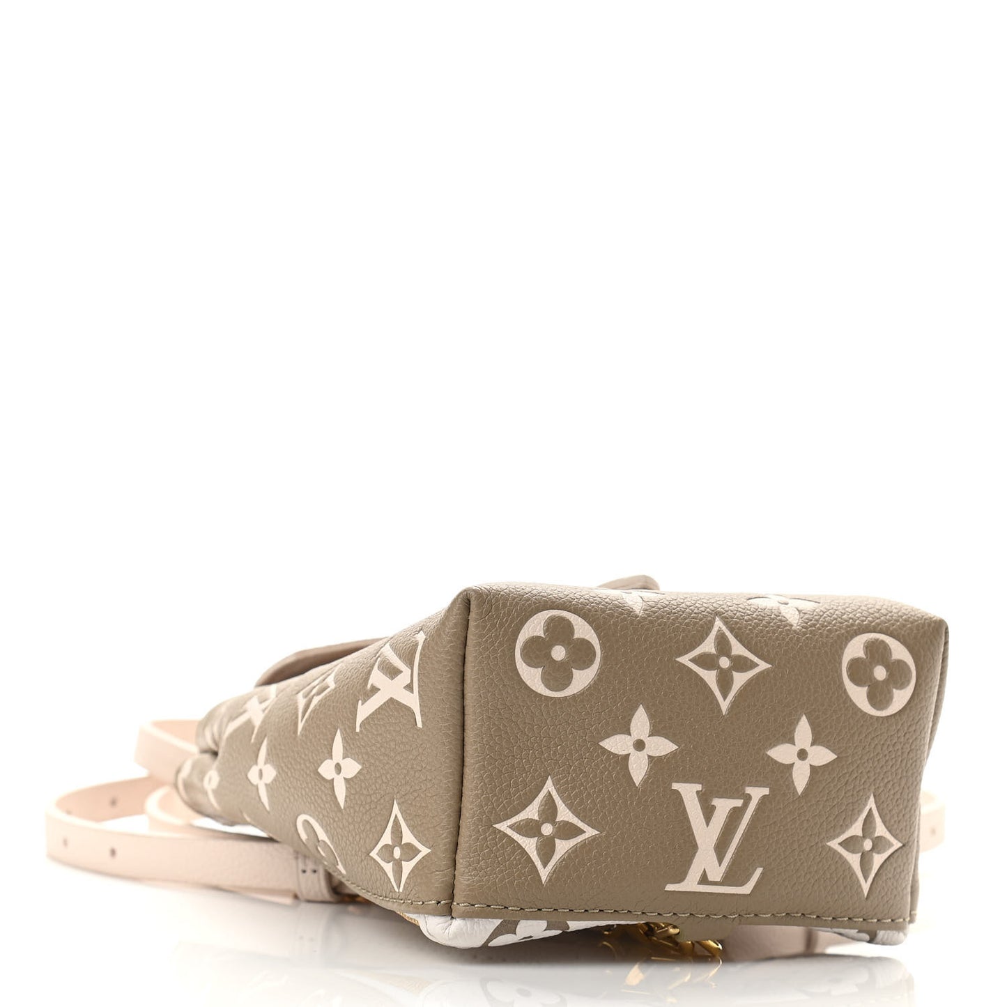 Empreinte Monogram Spring In The City Tiny Backpack Kaki Beige Cream