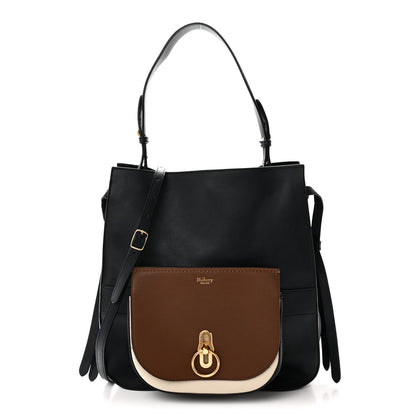 Mulberry Silky Calfskin Amberley Hobo Night Sky Oak 1 of 9