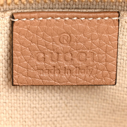 Gucci Pebbled Calfskin Small Soho Disco Bag Camelia 6 of 13