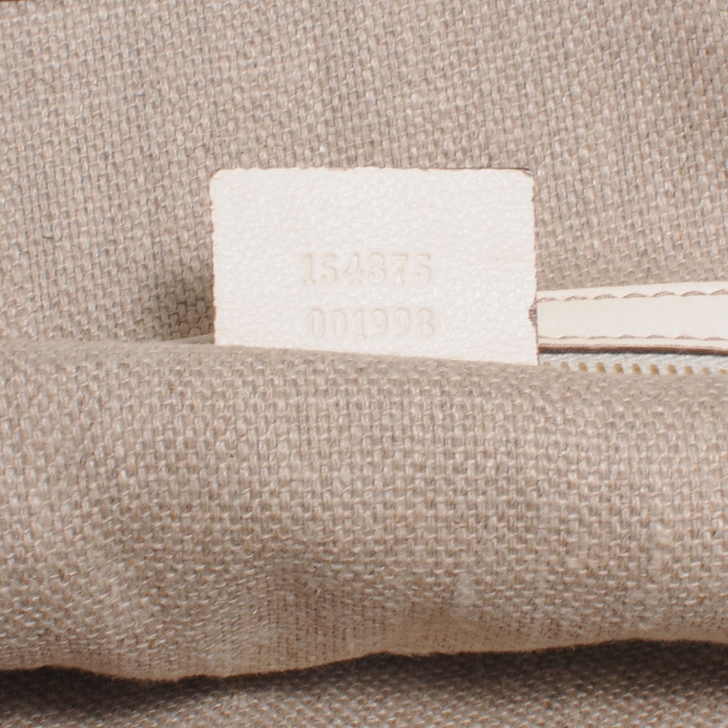 Calfskin Horsebit Embossed Tote White