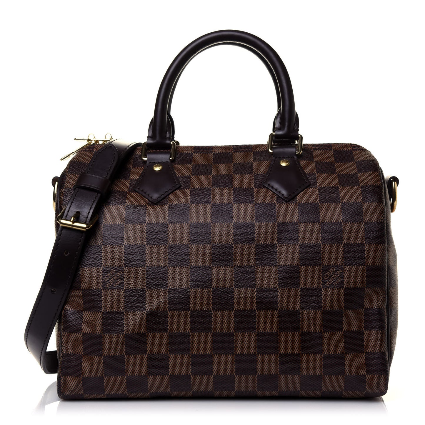 Damier Ebene Speedy Bandouliere 25