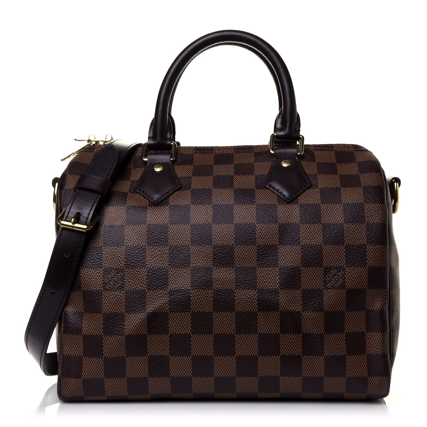 Louis Vuitton Damier Ebene Speedy Bandouliere 25 1 of 19