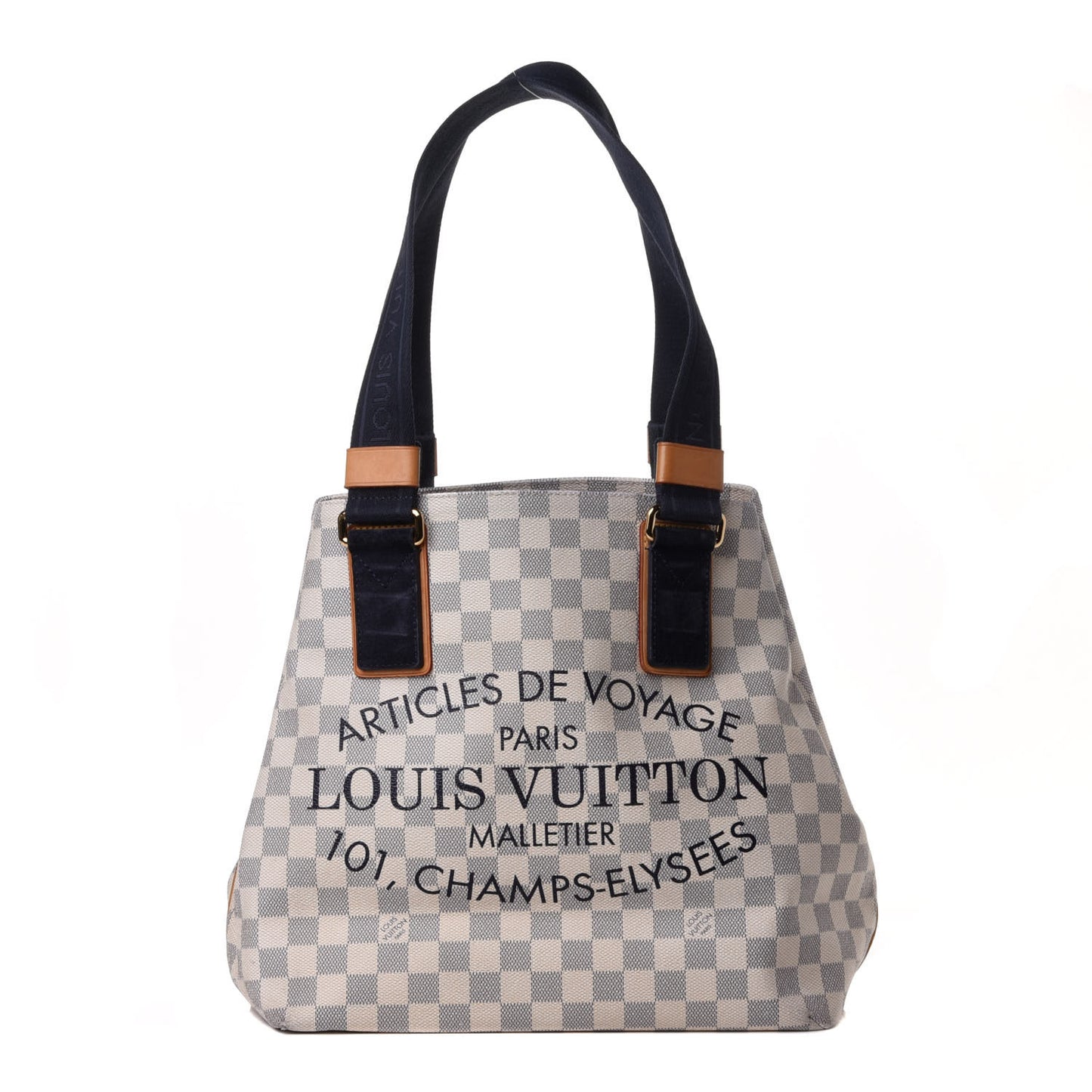 Damier Azur Beach Cabas PM
