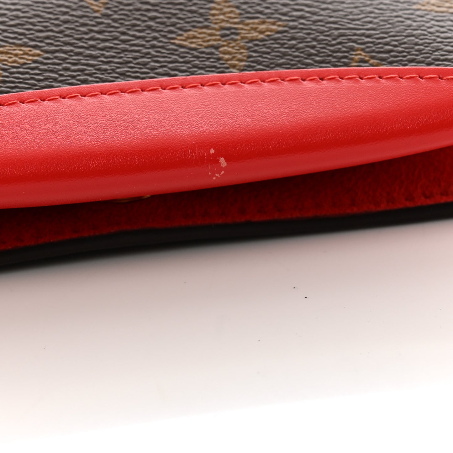 Monogram Woody Sunglass Case Rouge