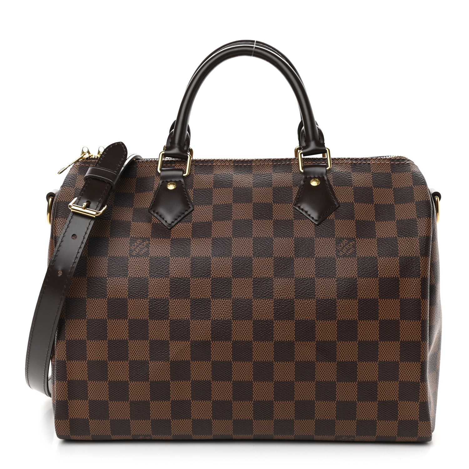 Louis Vuitton Damier Ebene Speedy Bandouliere 30 1 of 9