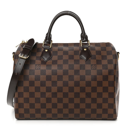 Louis Vuitton Damier Ebene Speedy Bandouliere 30 1 of 9