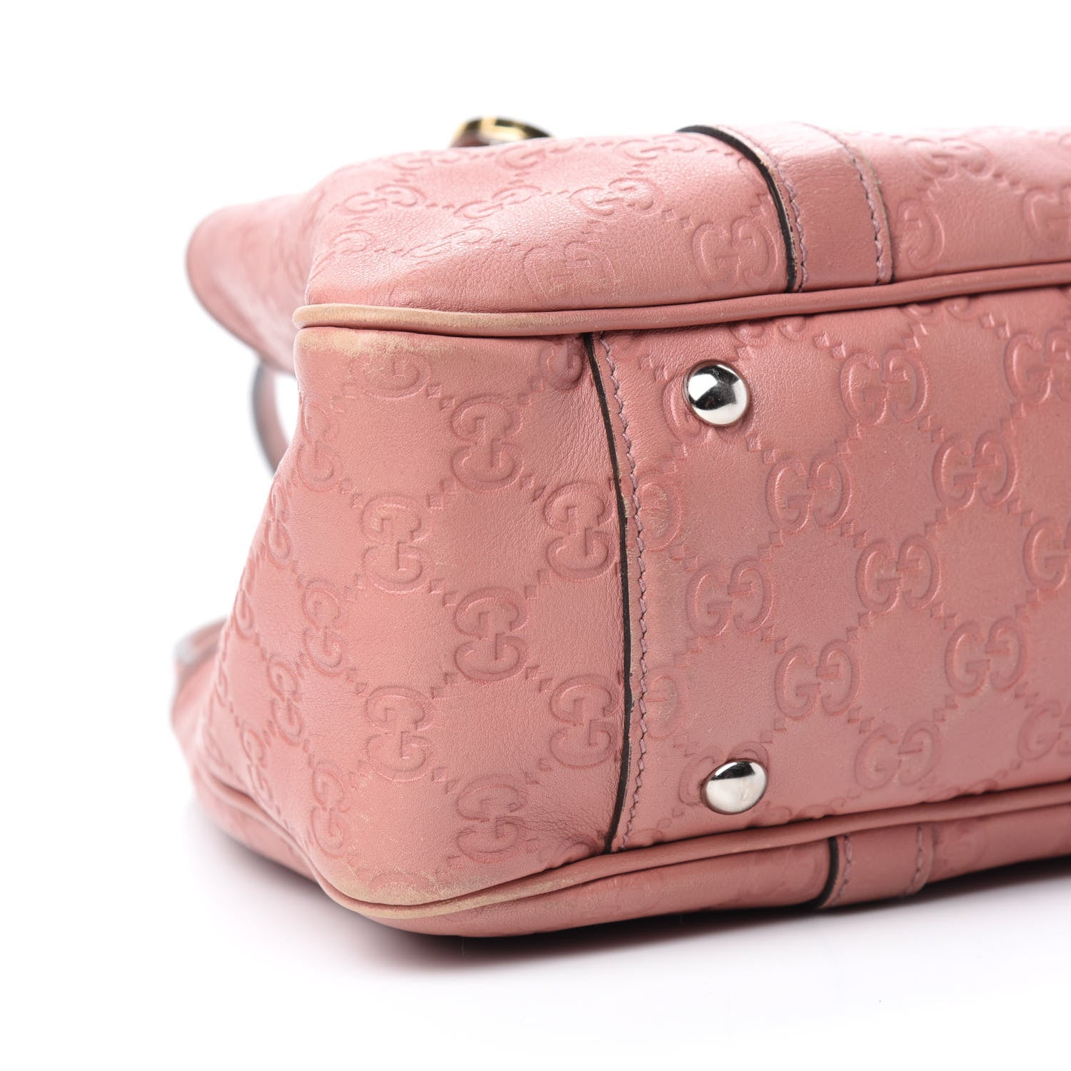 Gucci Guccissima Medium GG Twins Tote Pink 6 of 21