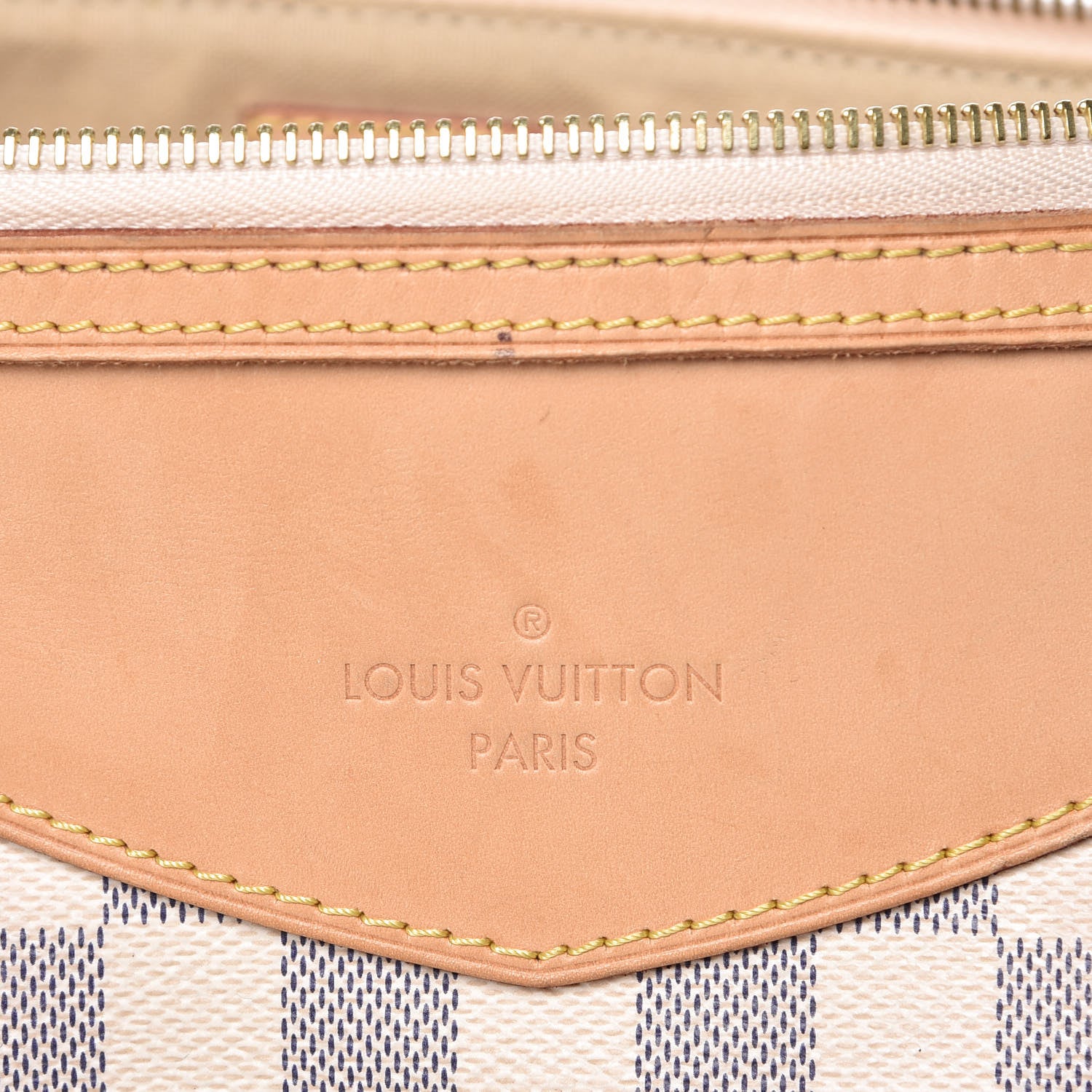 Louis Vuitton Damier Azur Siracusa MM 8 of 18