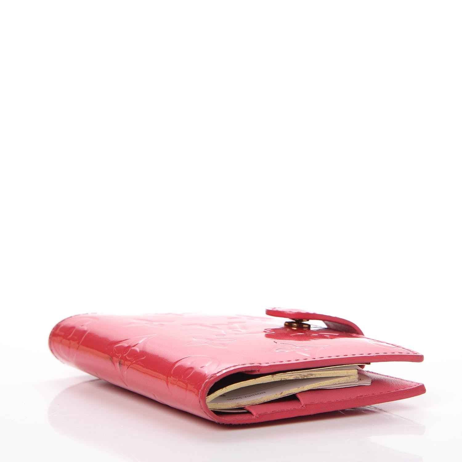 Louis Vuitton Vernis Mini Agenda Cover Framboise 4 of 13