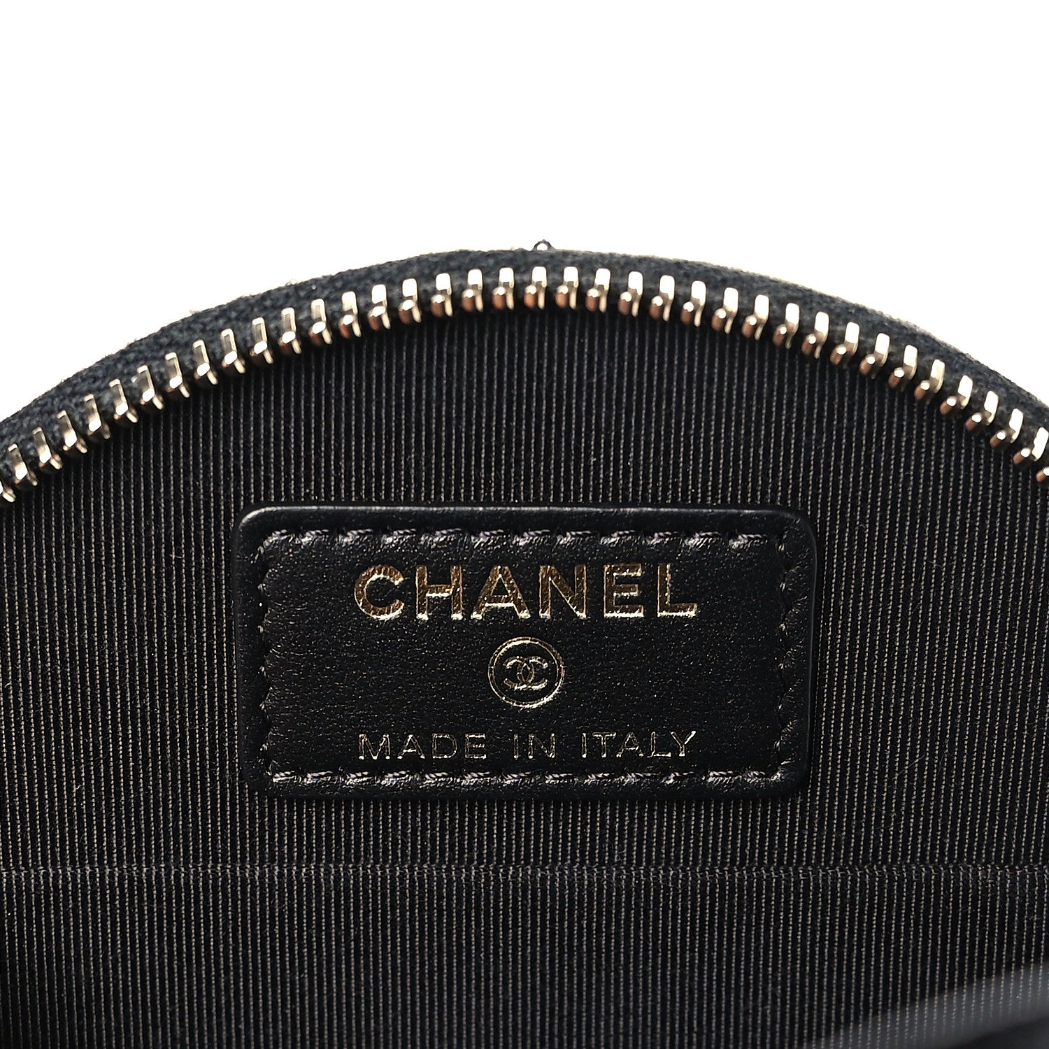 Chanel Caviar Quilted Round Handle With Care Vanity With Chain Black 7 of 10