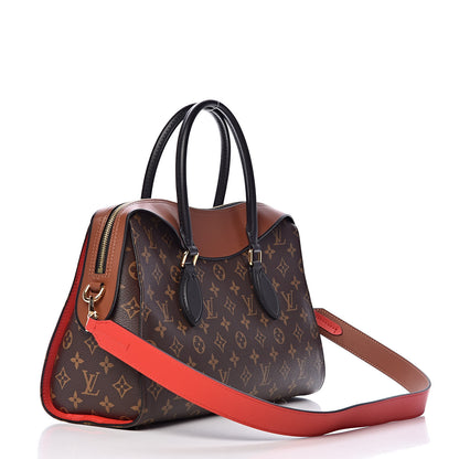 Louis Vuitton Monogram Tuileries Caramel Rouge 7 of 10