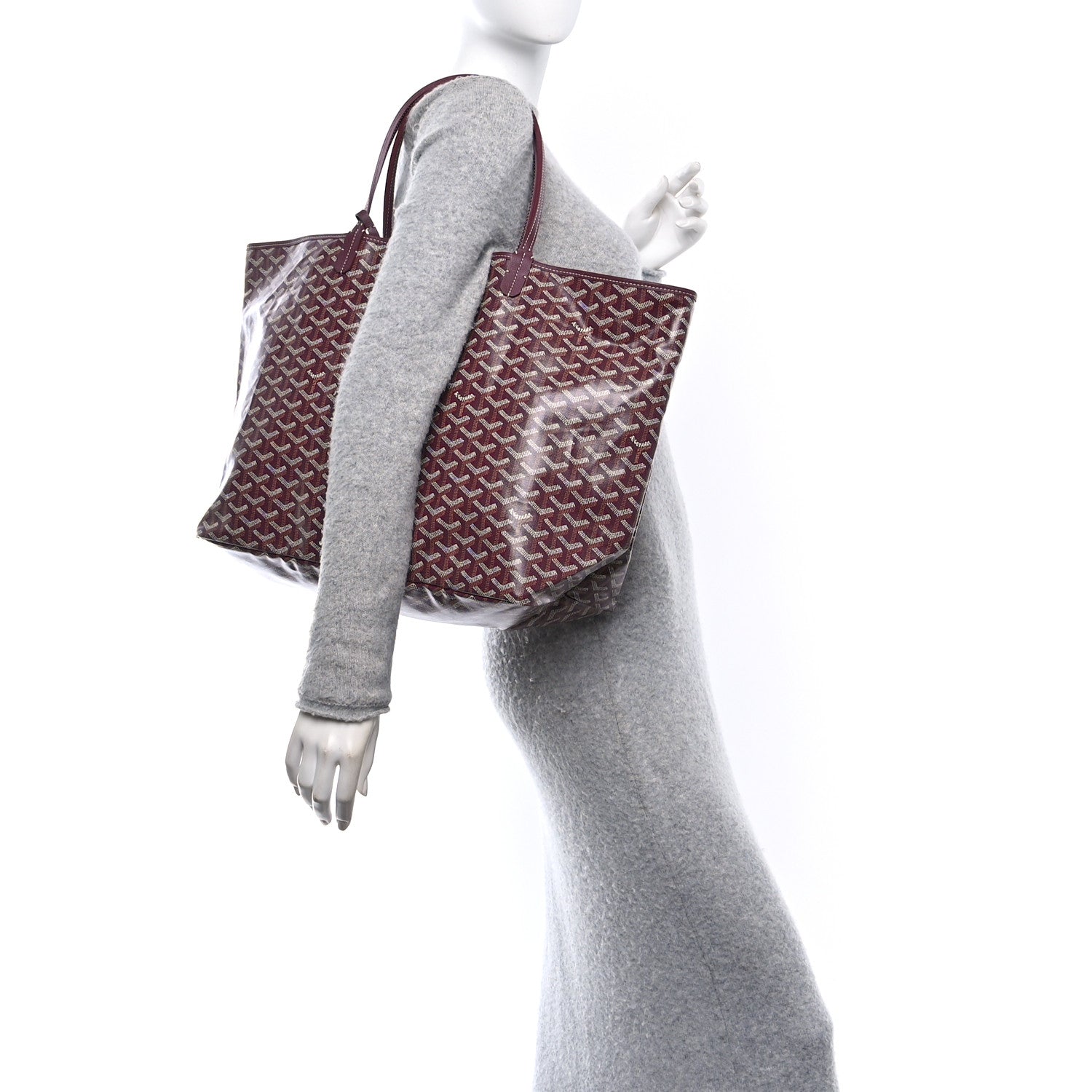 Goyard Goyardine Saint Louis GM Bordeaux 2 of 11