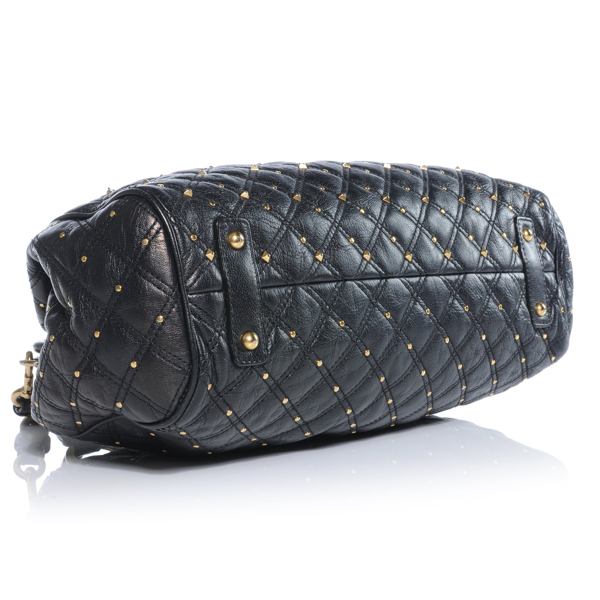 Marc Jacobs Quilted Leather Stardust Stam Black 4 of 7