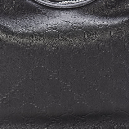 Gucci Guccissima Medium GG Twins Hobo Black 7 of 9