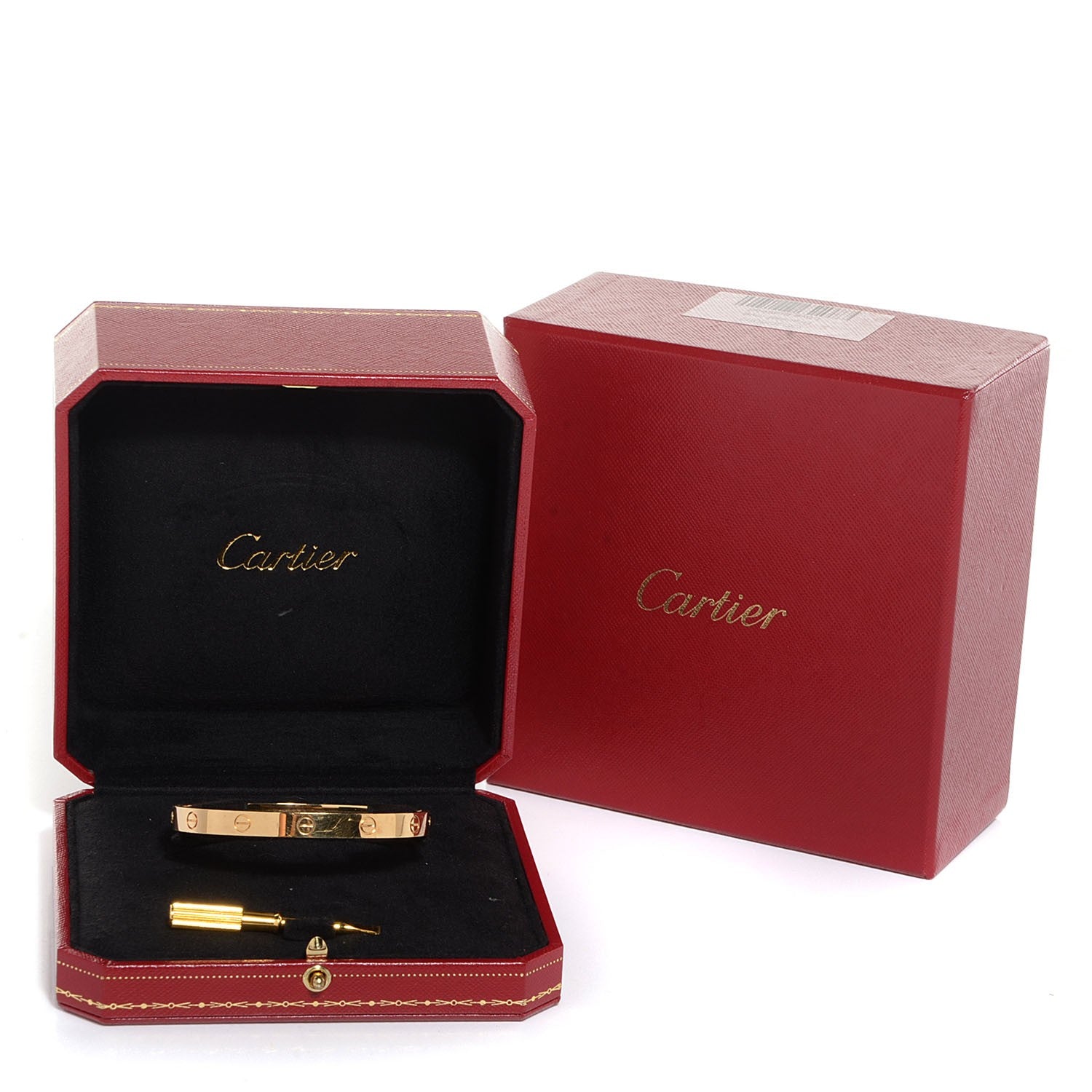 Cartier 18K Yellow Gold LOVE Bracelet 18 5 of 5