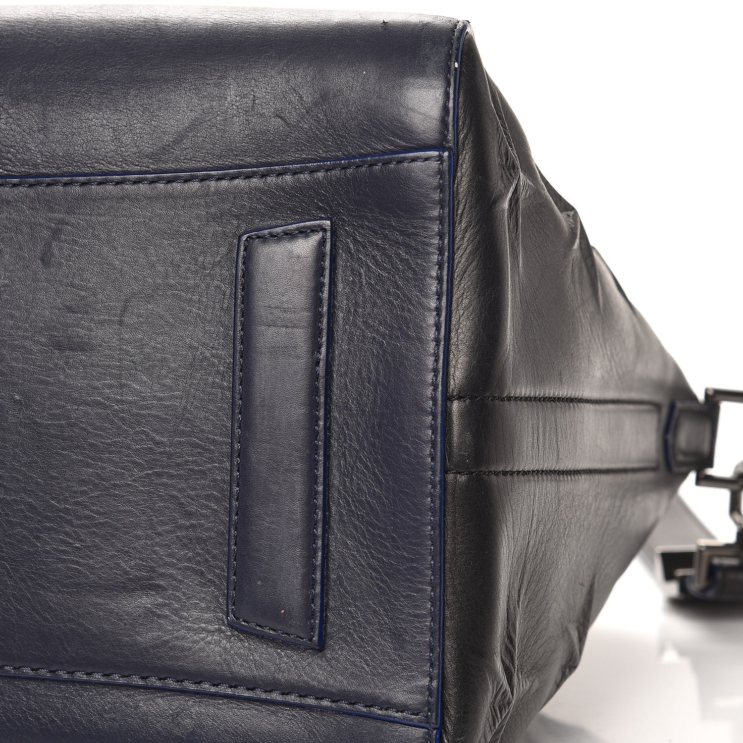Givenchy Smooth Calfskin Star Embossed Medium Antigona Black Blue 11 of 14