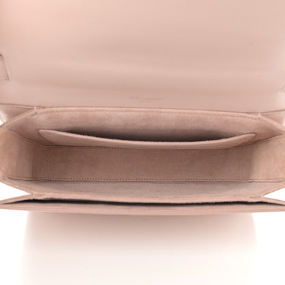 Saint Laurent Smooth Calfskin Suede Medium Bellechasse Bag Marble Pink 5 of 13