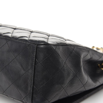 Chanel Lambskin Quilted Maxi Single Flap Black 14 of 14