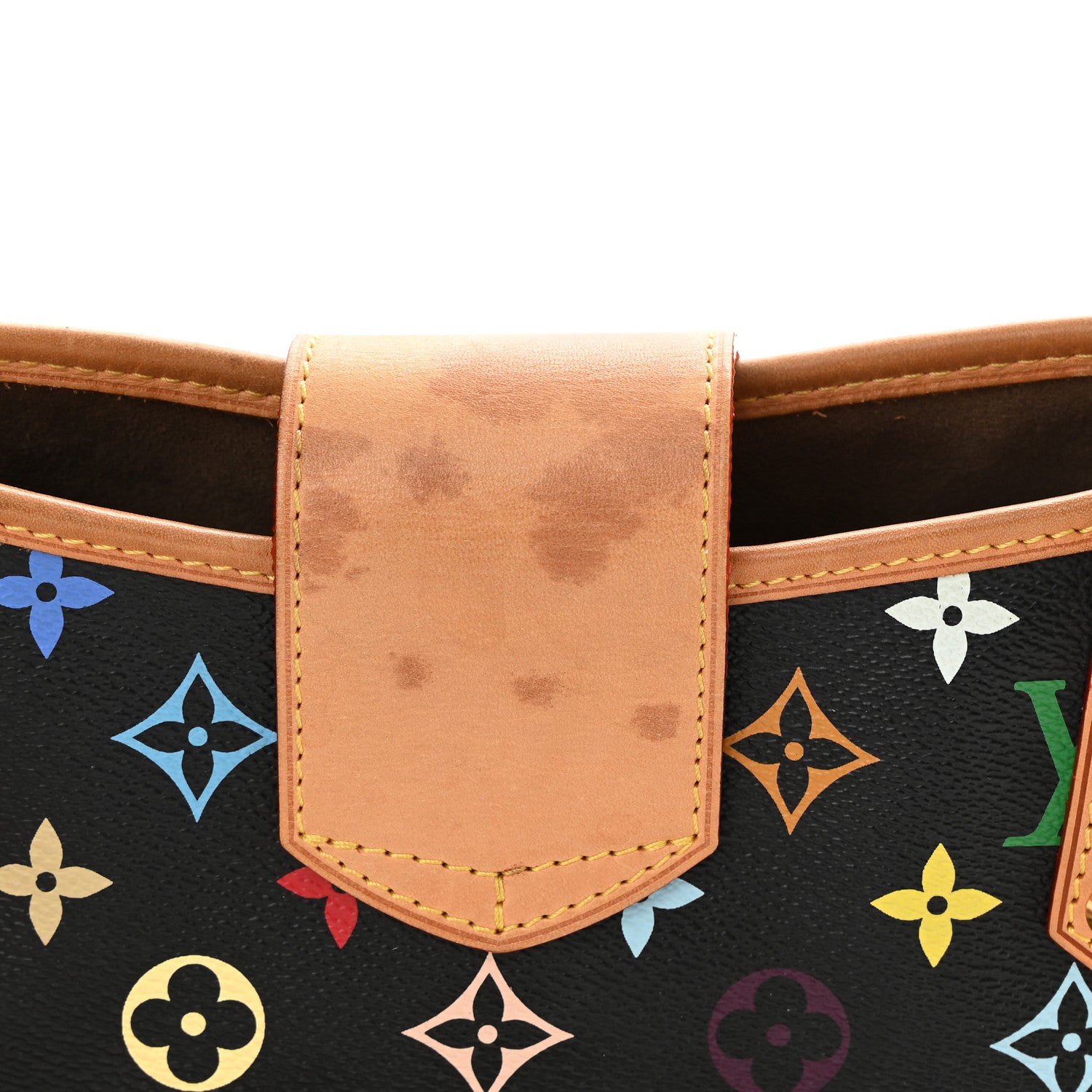 Louis Vuitton Monogram Multicolor Annie MM Black 17 of 18