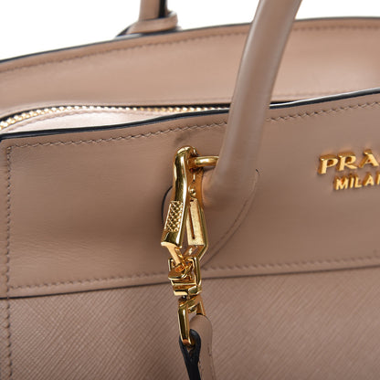 Prada Saffiano City Calf Small Esplanade Tote Cammeo 8 of 9