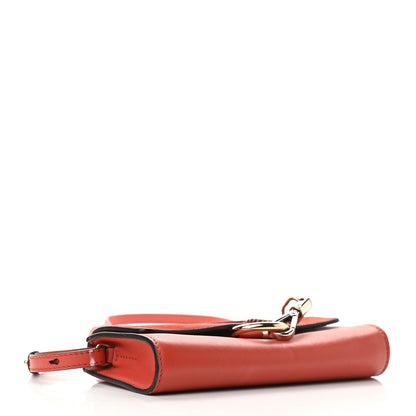 Chloe Suede Calfskin Mini Faye Shoulder Bag Earthy Red 3 of 9