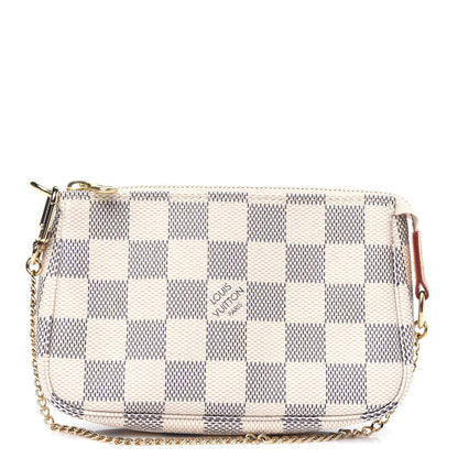Louis Vuitton Damier Azur Mini Pochette Accessories 1 of 4