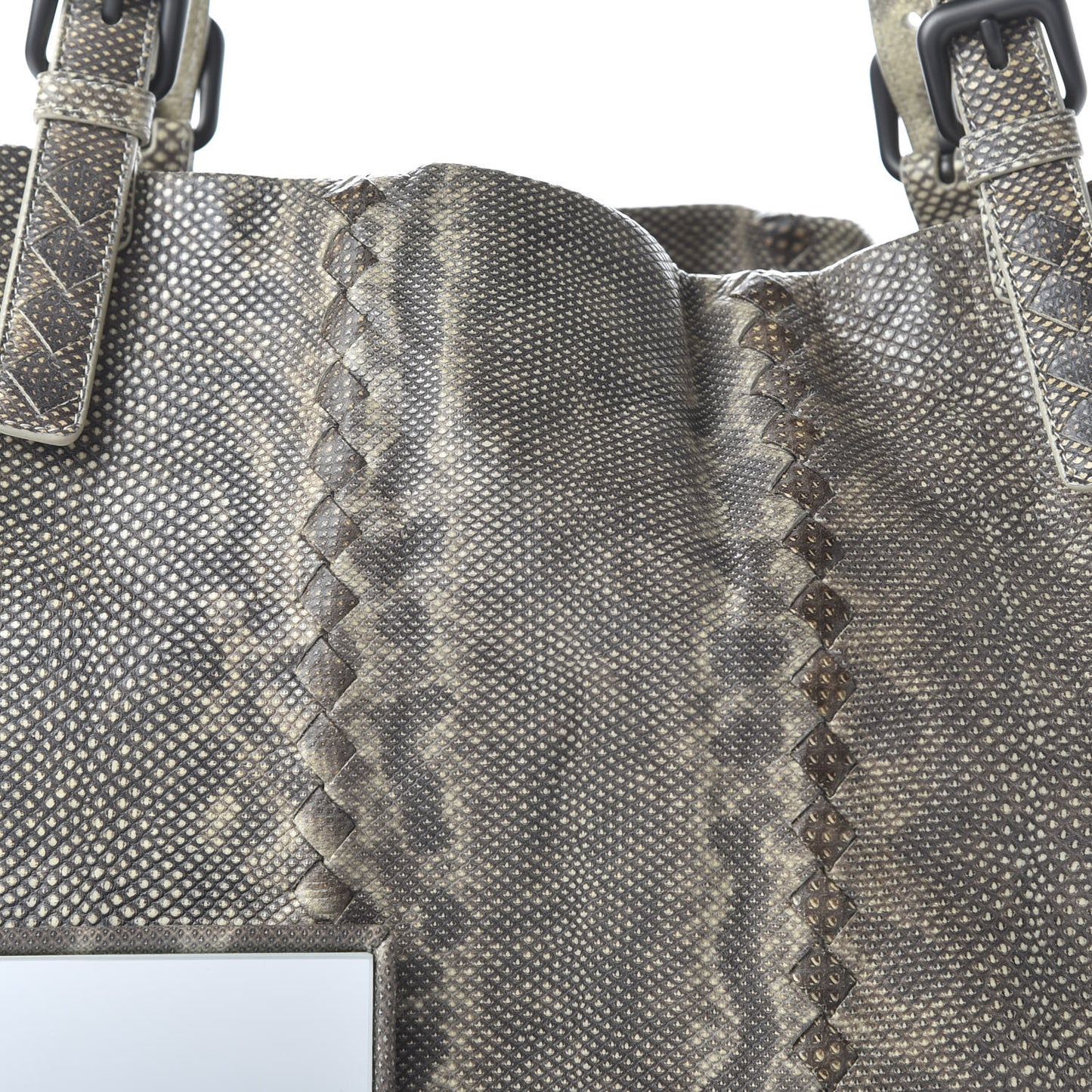 Intrecciato Karung Tote Grey