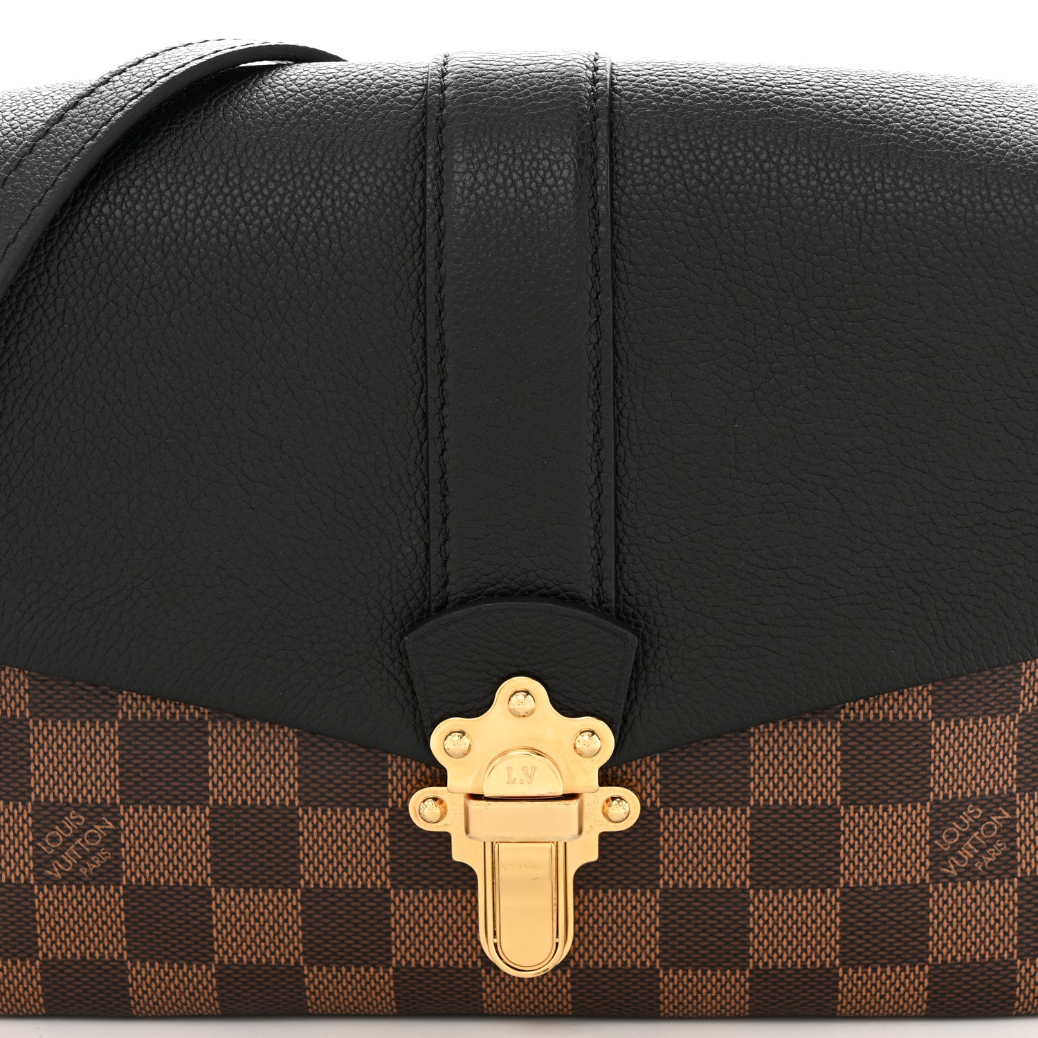 Louis Vuitton Damier Ebene Clapton Black 7 of 10