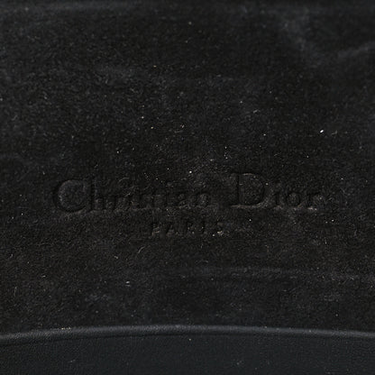 Christian Dior Ultra Matte Calfskin Saddle Belt Clutch Black 6 of 10