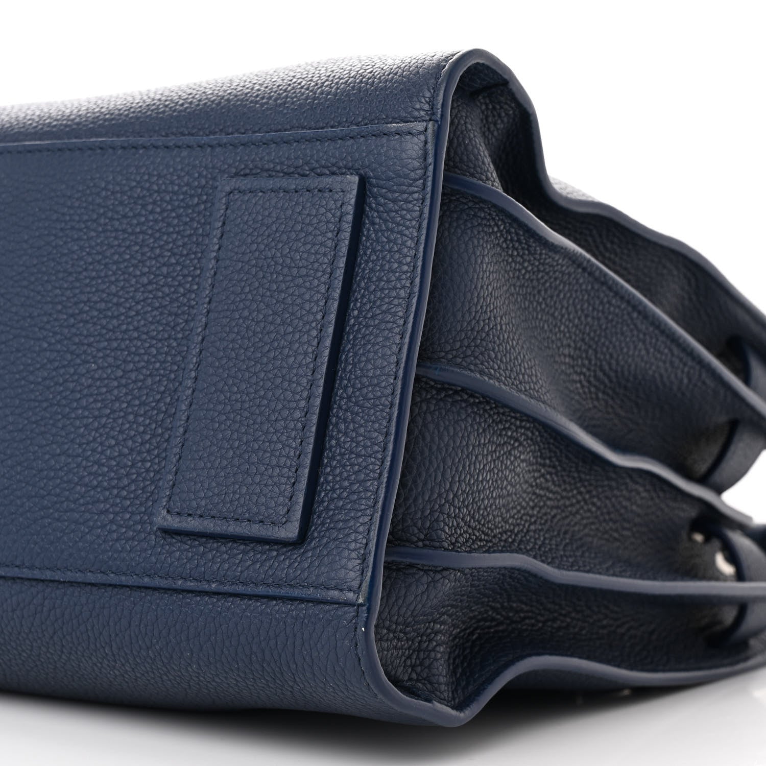 Saint Laurent Grained Calfskin Small Souple Sac De Jour Navy 10 of 10
