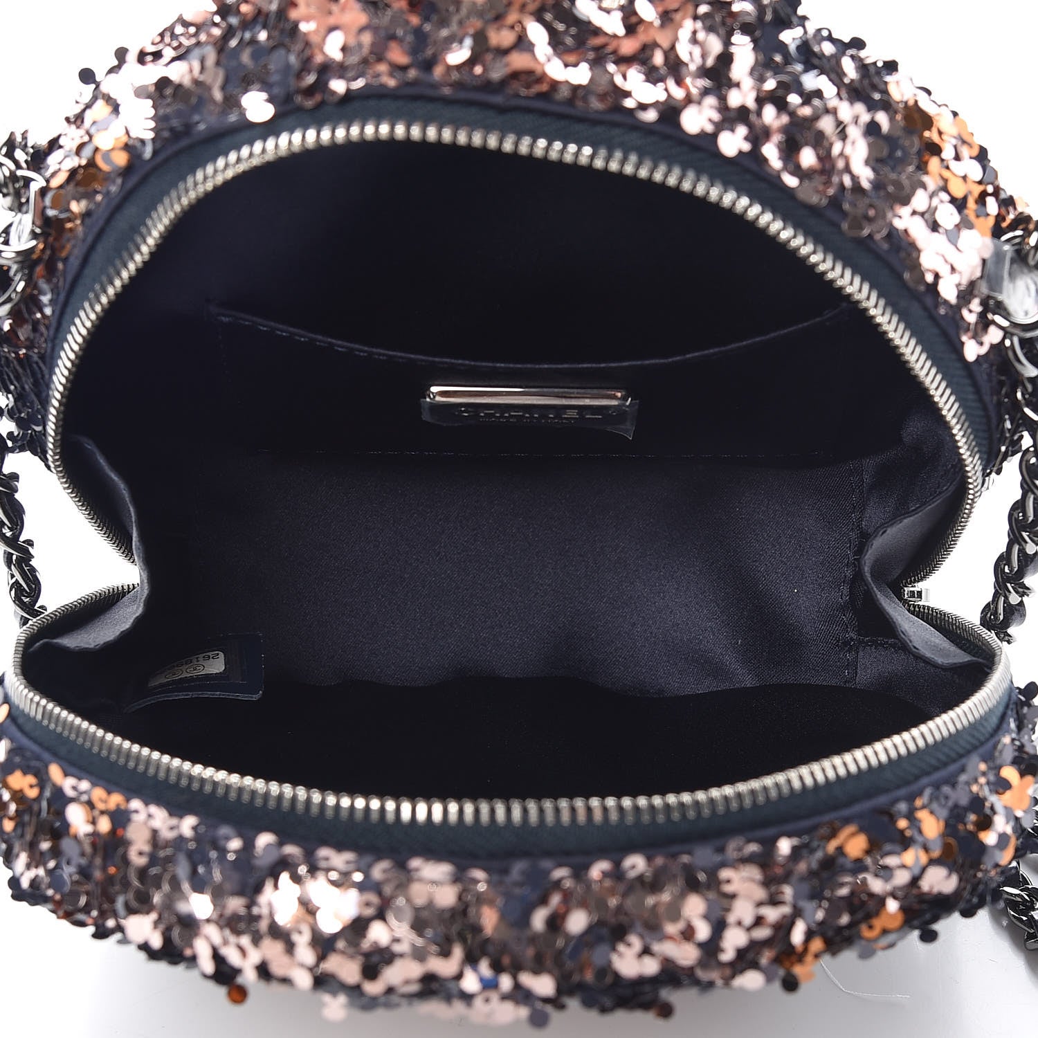 Chanel Sequin Round Chain Bag Multicolor 5 of 7