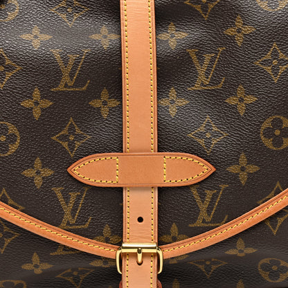 Louis Vuitton Monogram Saumur 30 8 of 10