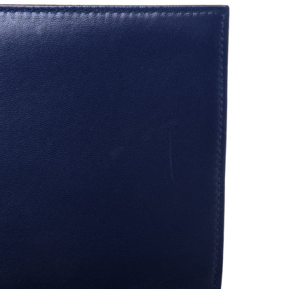 Christian Dior Patent Cannage Lady Dior Convertible Clutch Navy Blue 8 of 14