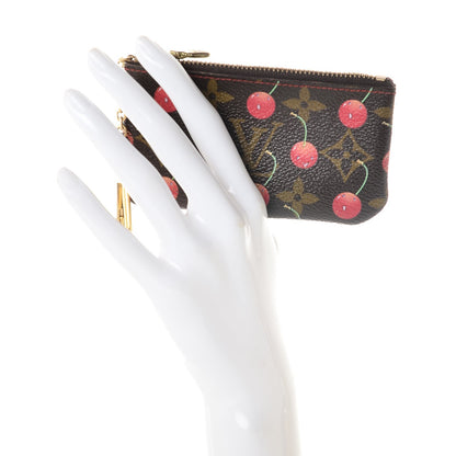 Louis Vuitton Monogram Cerises Key Pouch 2 of 8