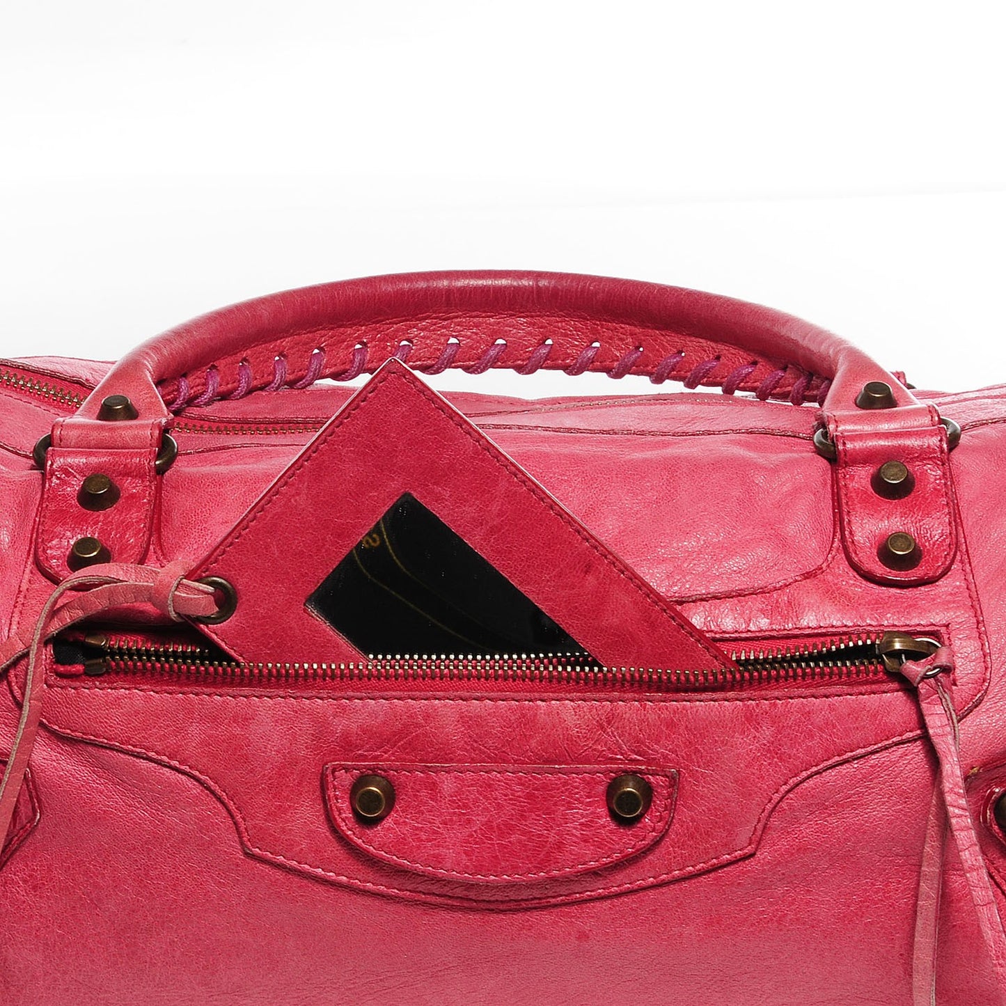 Chevre Classic Hardware Twiggy Rose