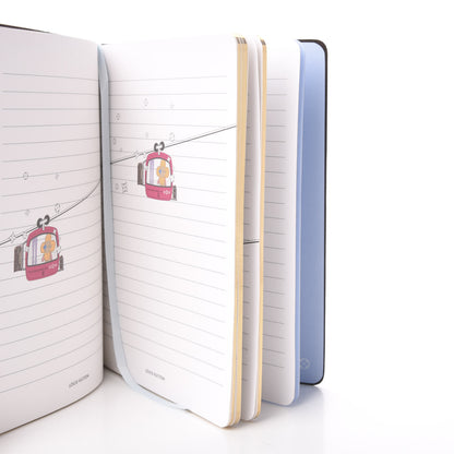 Louis Vuitton Monogram 2019 Christmas Animation Courchevel Notebook MM 5 of 7