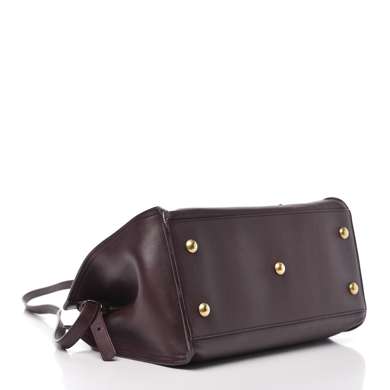 Saint Laurent Calfskin Small Classic Y Cabas Bordeaux 4 of 15