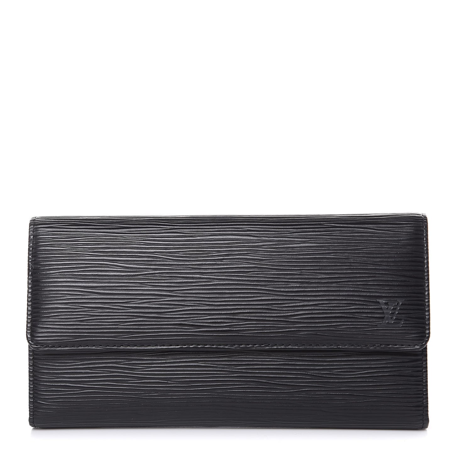 Epi Porte Tresor International Wallet Black