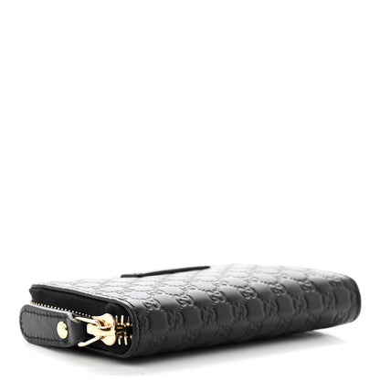 Gucci Microguccissima Zip Around Card Case Black 4 of 7