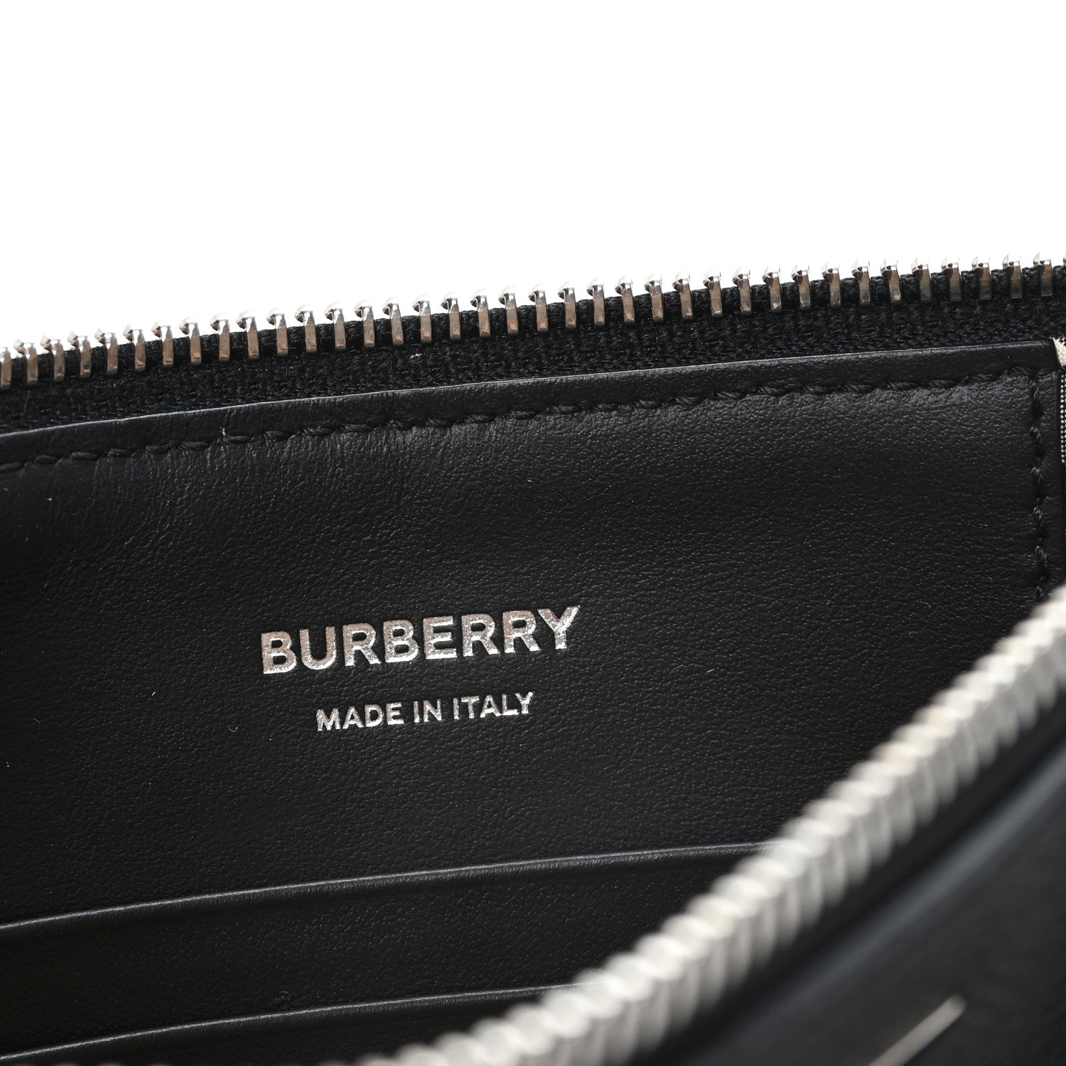 Burberry Grained Calfskin Peyton TB Crossbody Bag Black 1942977