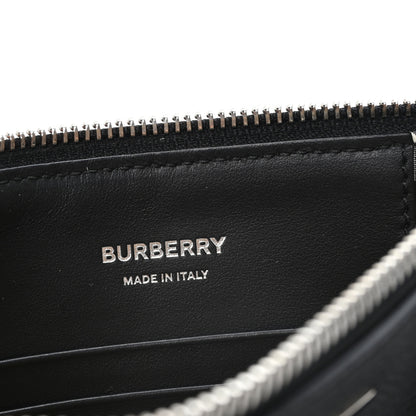 Burberry Grained Calfskin Peyton TB Crossbody Bag Black 6 of 11