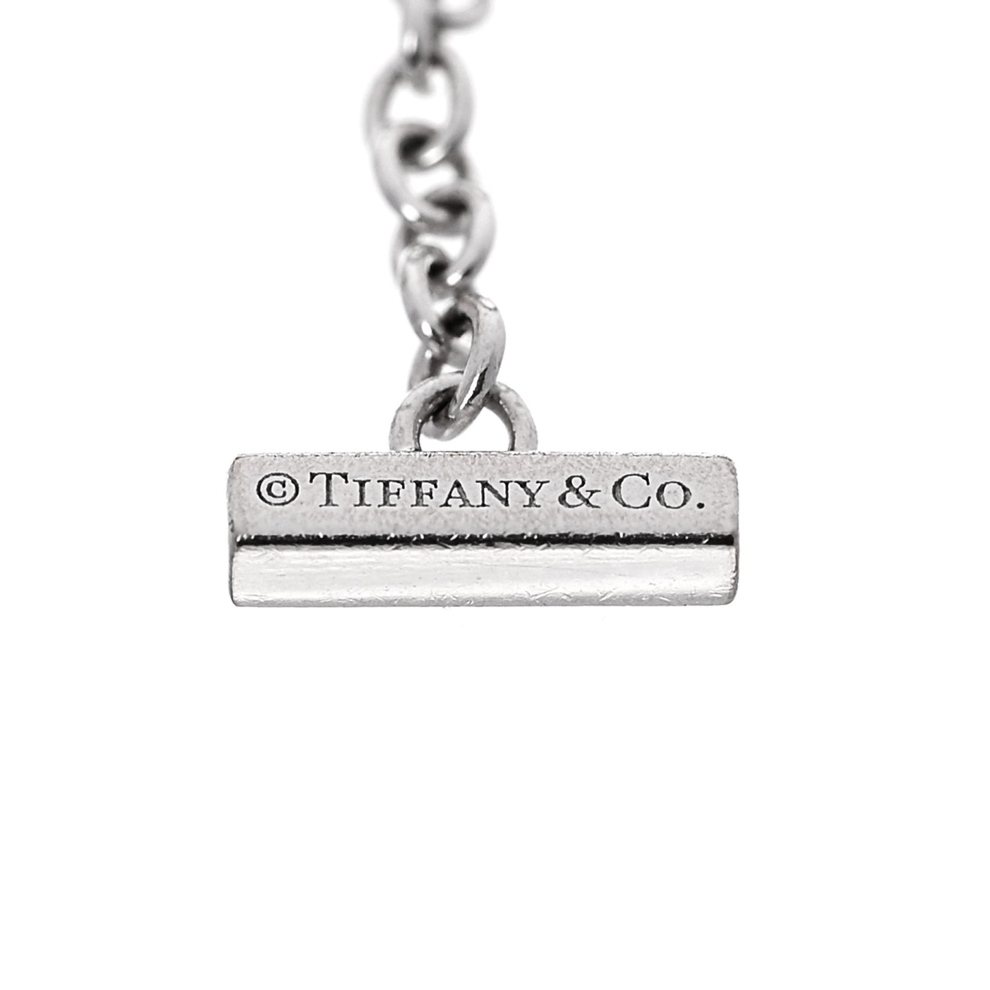 18K White Gold T Smile Bracelet