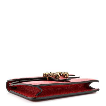 Gucci Calfskin Super Mini Dionysus Shoulder Bag Hibiscus Red 4 of 15
