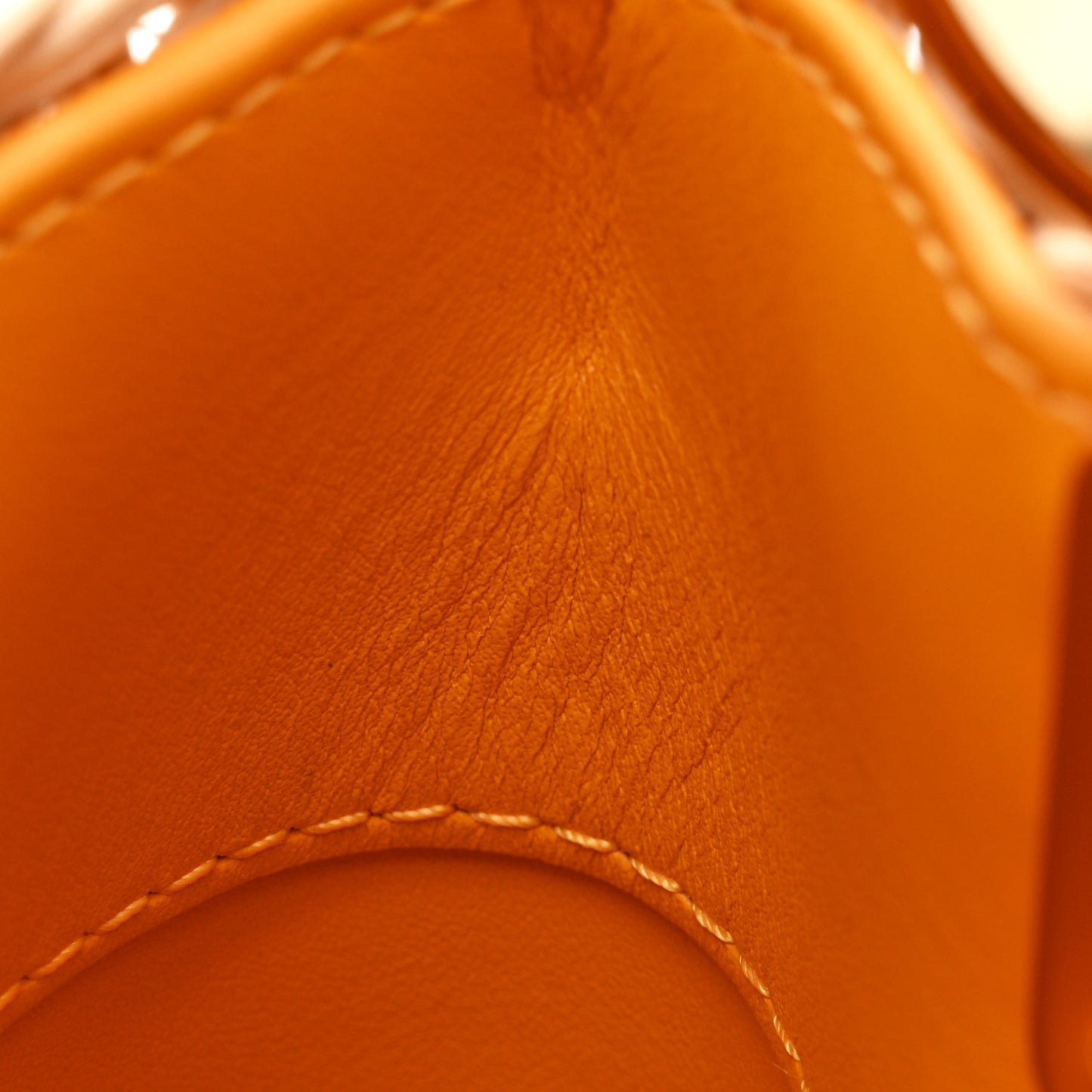 Rattan Calfskin Capucines BB Golden Yellow