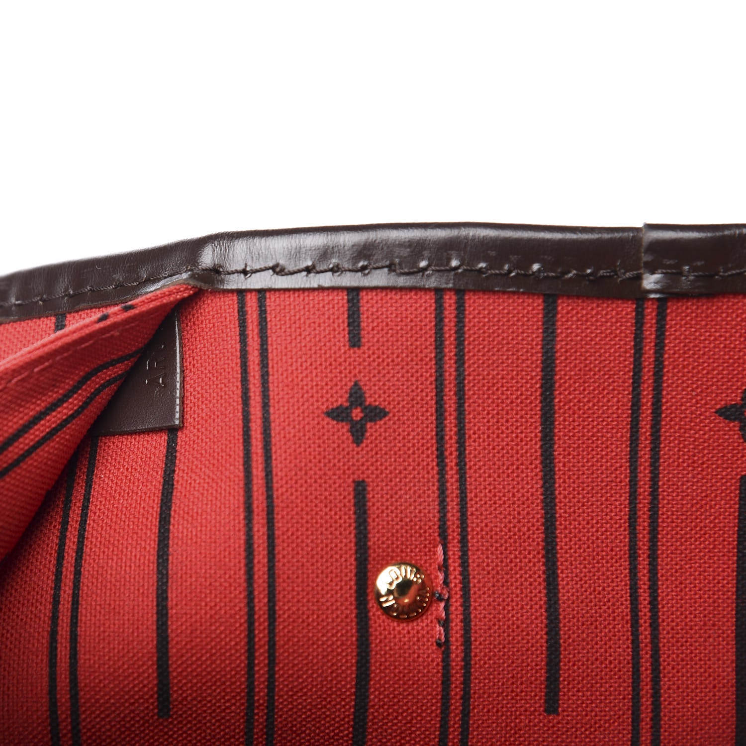 Louis Vuitton Damier Ebene Neverfull MM 8 of 9