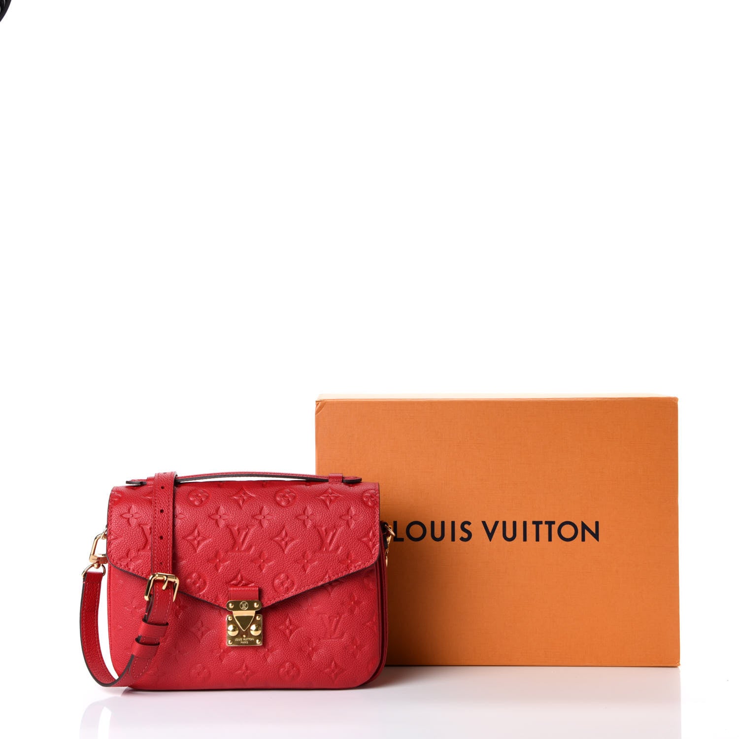 Louis Vuitton Empreinte Pochette Metis Scarlet 12 of 12