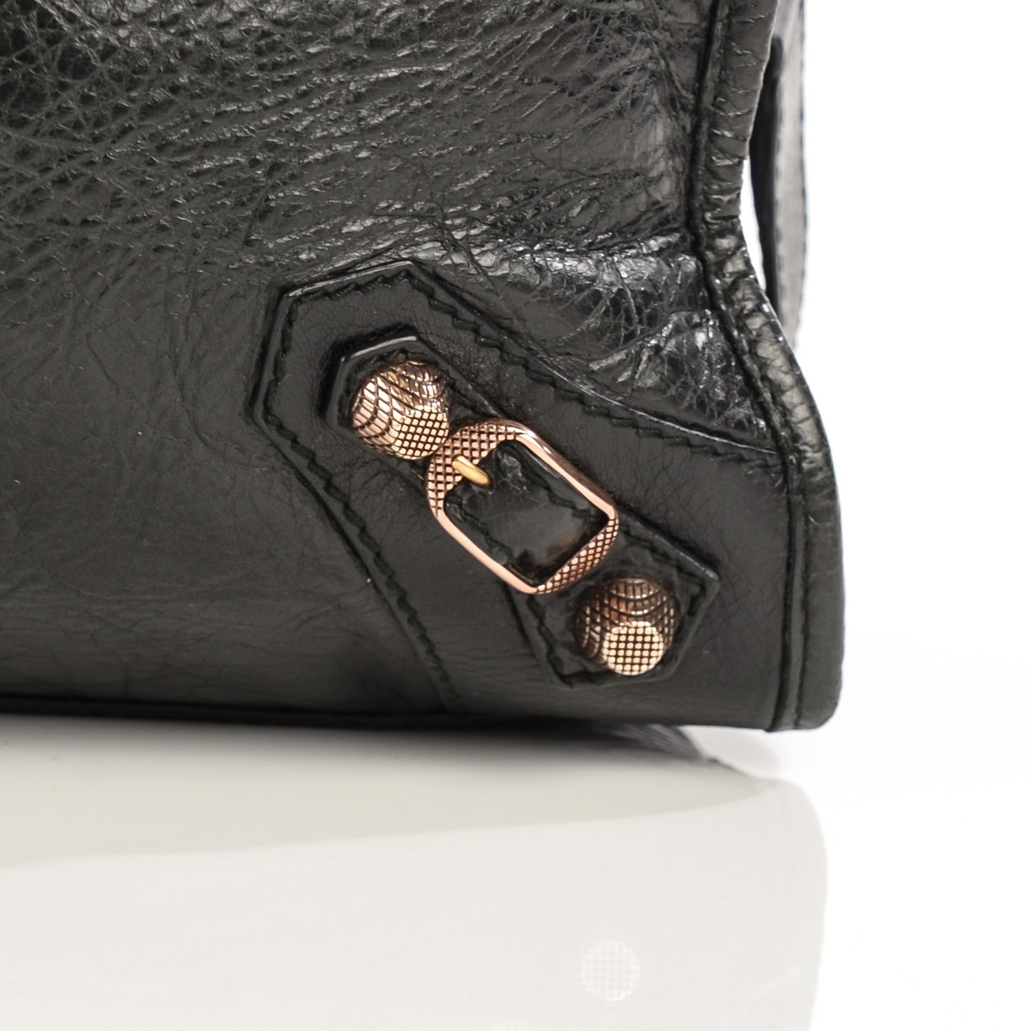 Balenciaga Agneau Giant 12 Rose Gold Hardware City Black 3 of 13