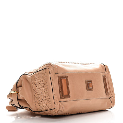 Gucci Calfskin Handmade Medium Top Handle Bag Taupe 4 of 15