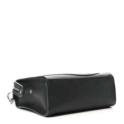 Fendi Cuoio Romano Selleria Fendi Stamp Patch Mini Lui Bag Black Grigio 4 of 8